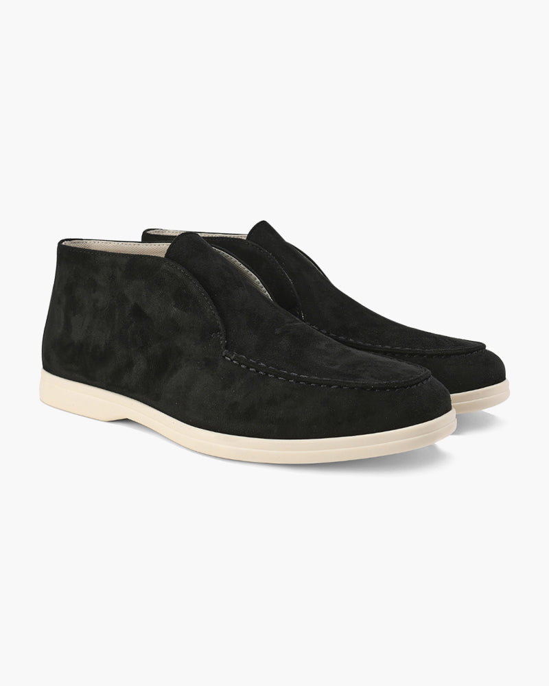 Sevilla | Botines Elegantes de Ante Suave