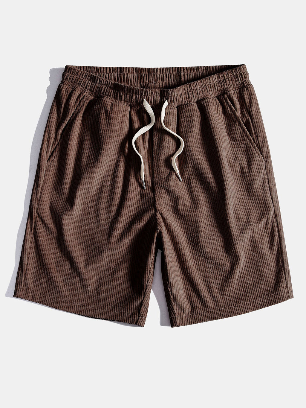 Conjunto cubano de pana: camisa de manga corta y pantalones cortos