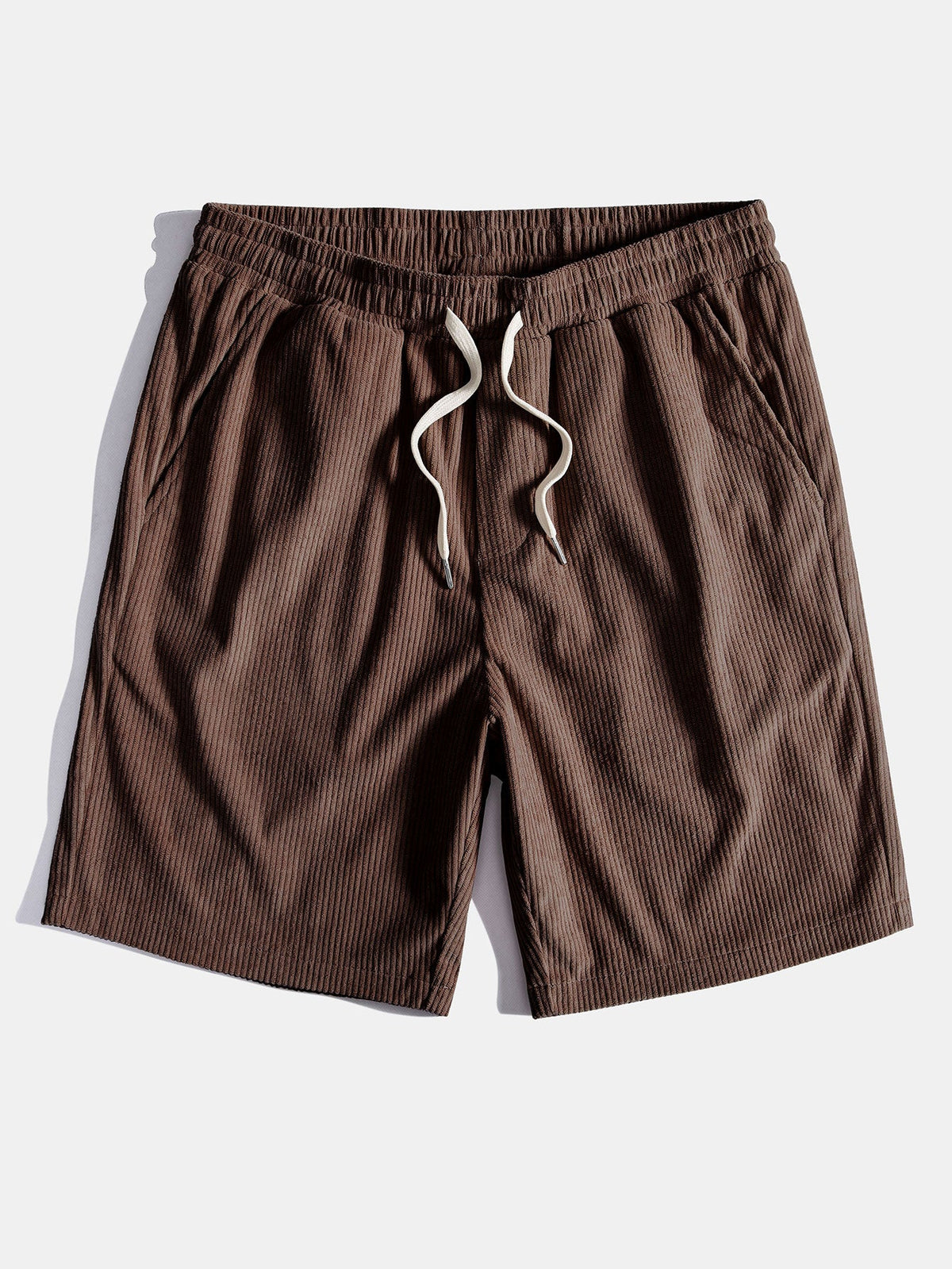 Conjunto cubano de pana: camisa de manga corta y pantalones cortos