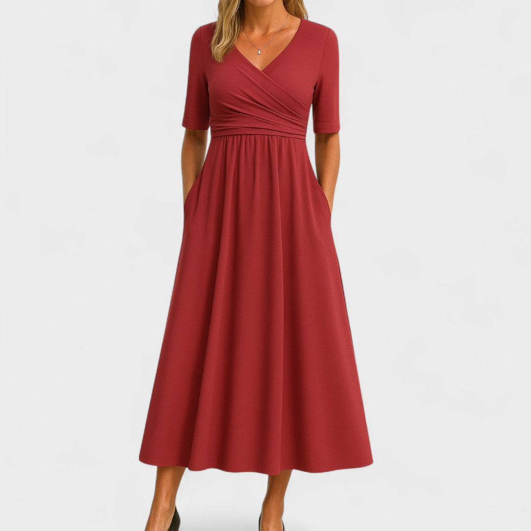Joana | Vestido midi elegante y sofisticado