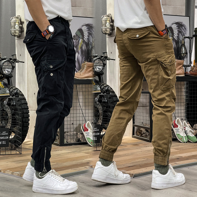 Pantalones Cargo Azul Marino