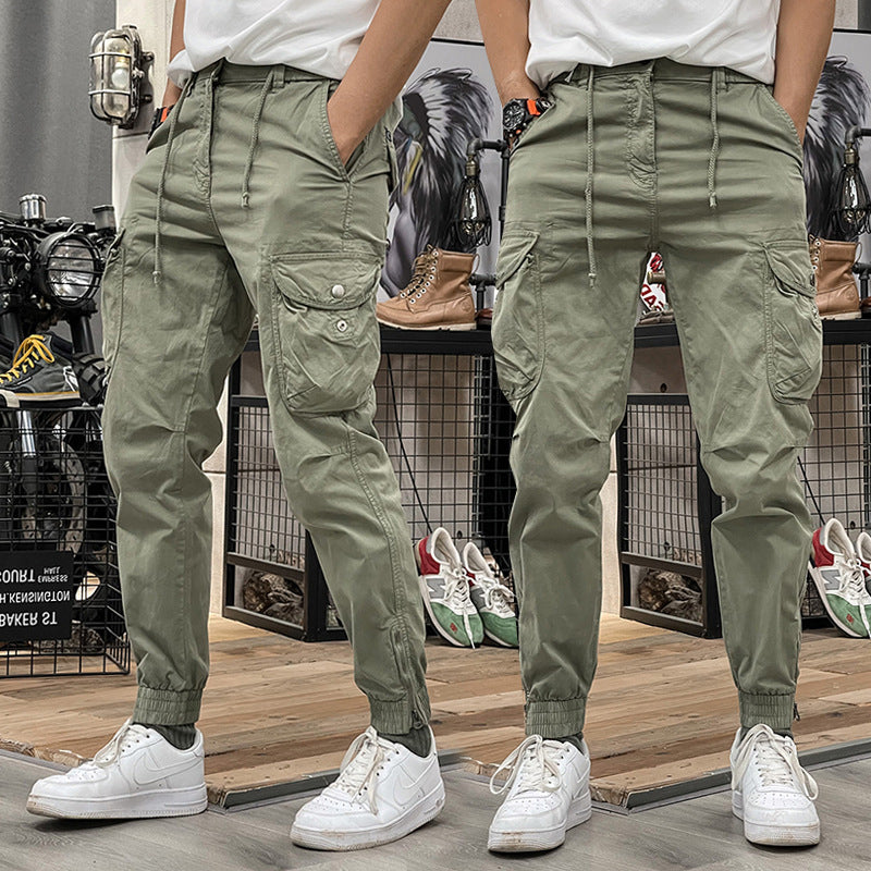 Pantalones Cargo Azul Marino