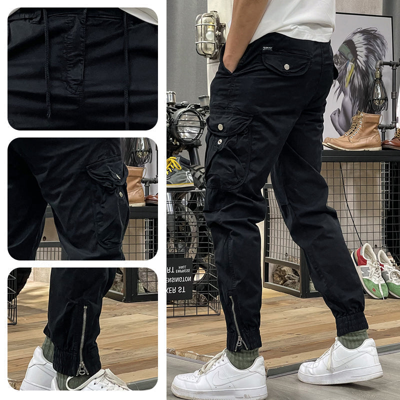 Pantalones Cargo Azul Marino