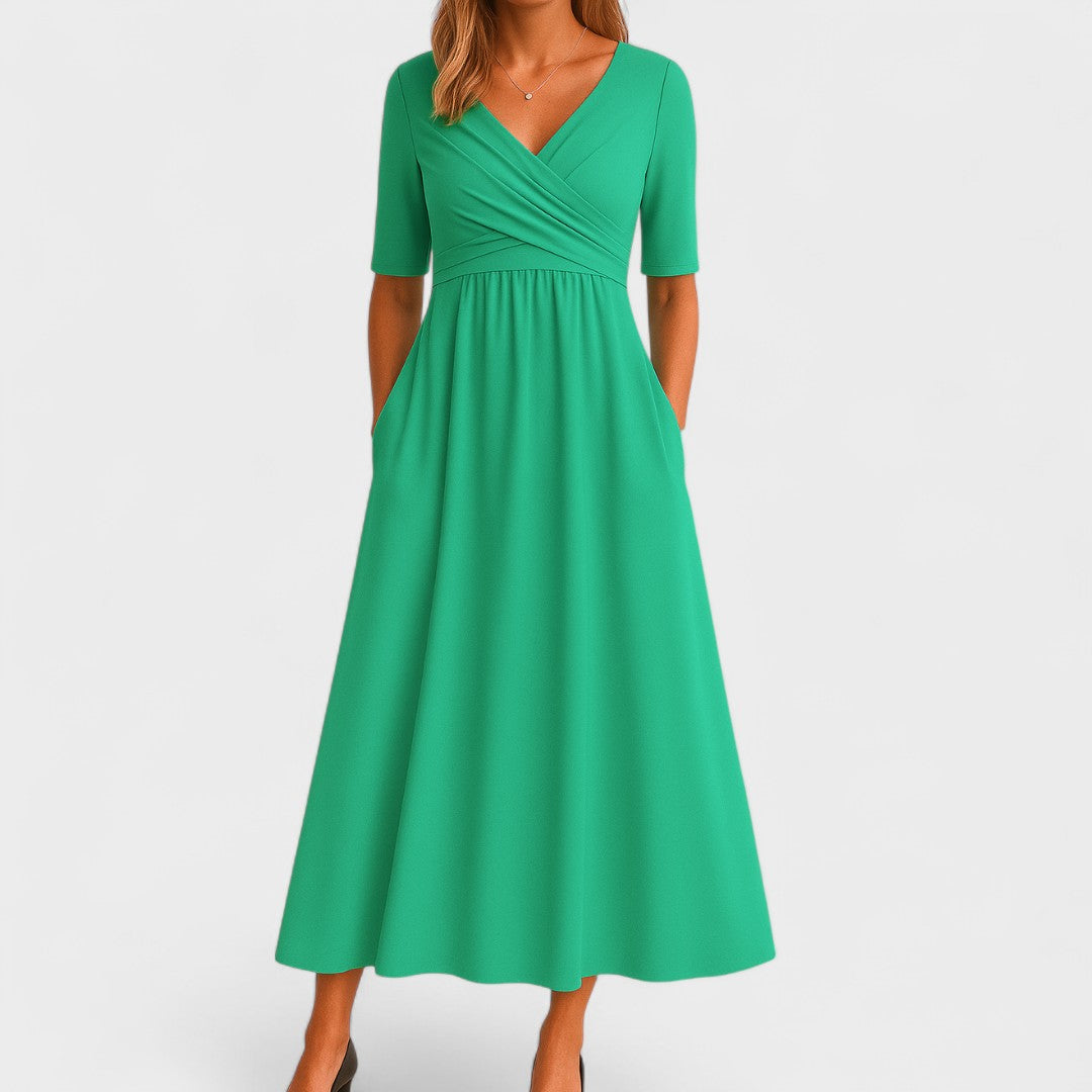 Joana | Vestido midi elegante y sofisticado