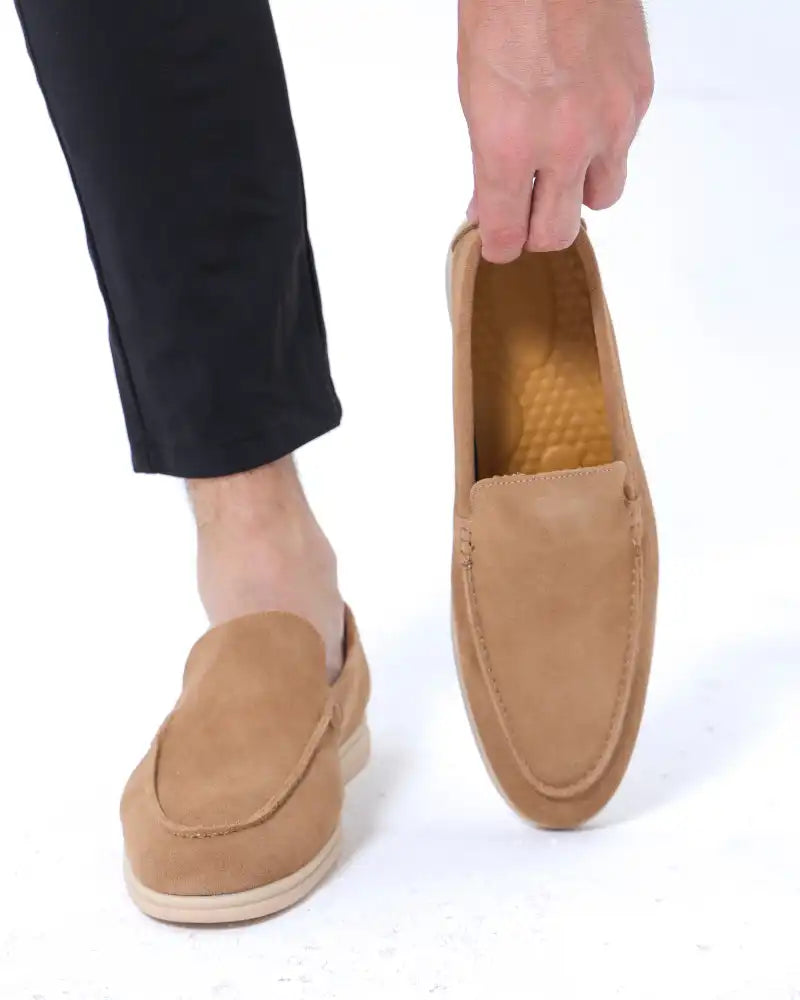 Toledo | Mocasines Premium de Ante para Hombre