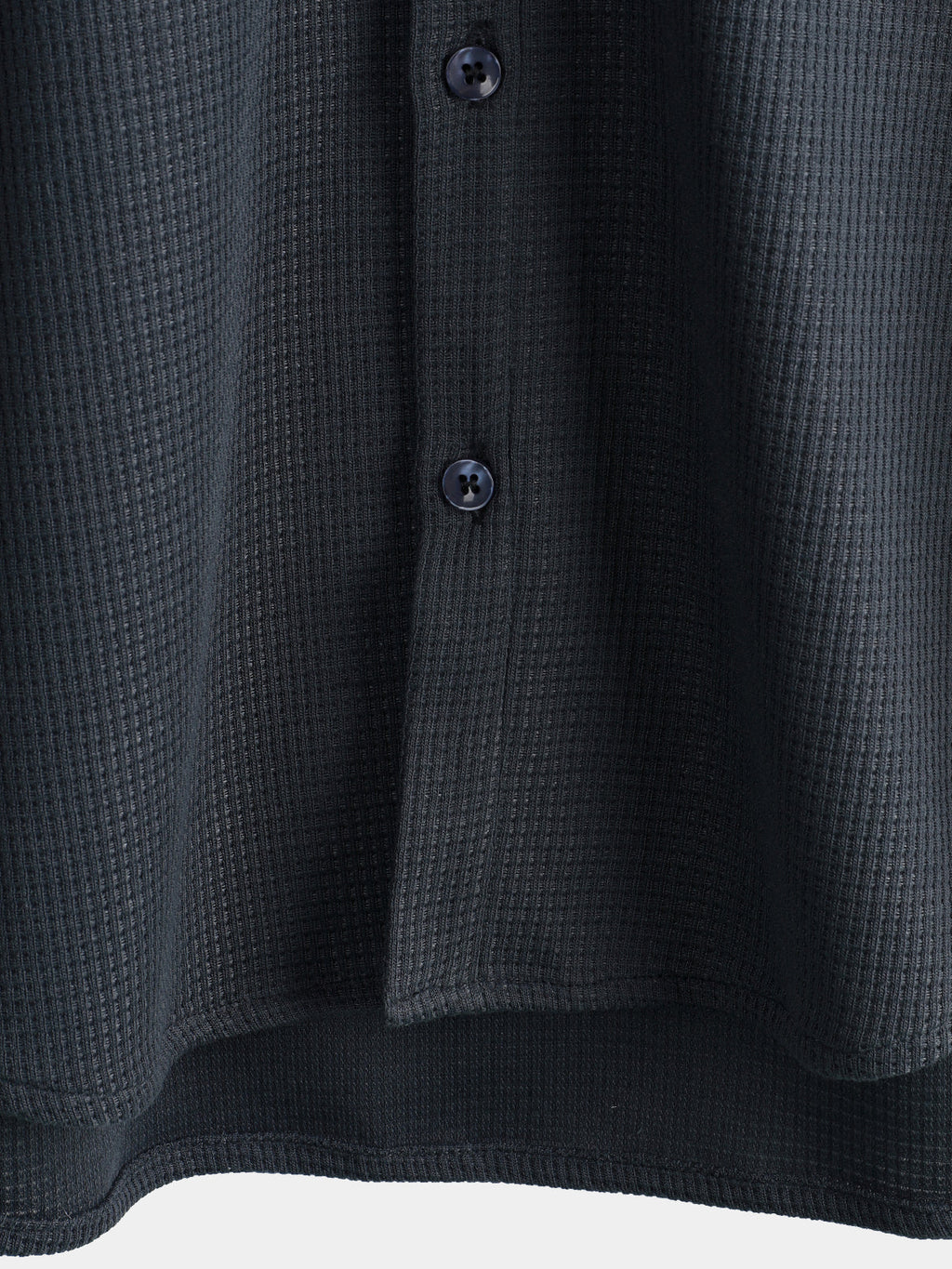 Camisa casual de hombre con textura de gofre