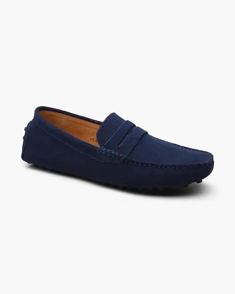 Barcelona | Elegantes mocasines de ante