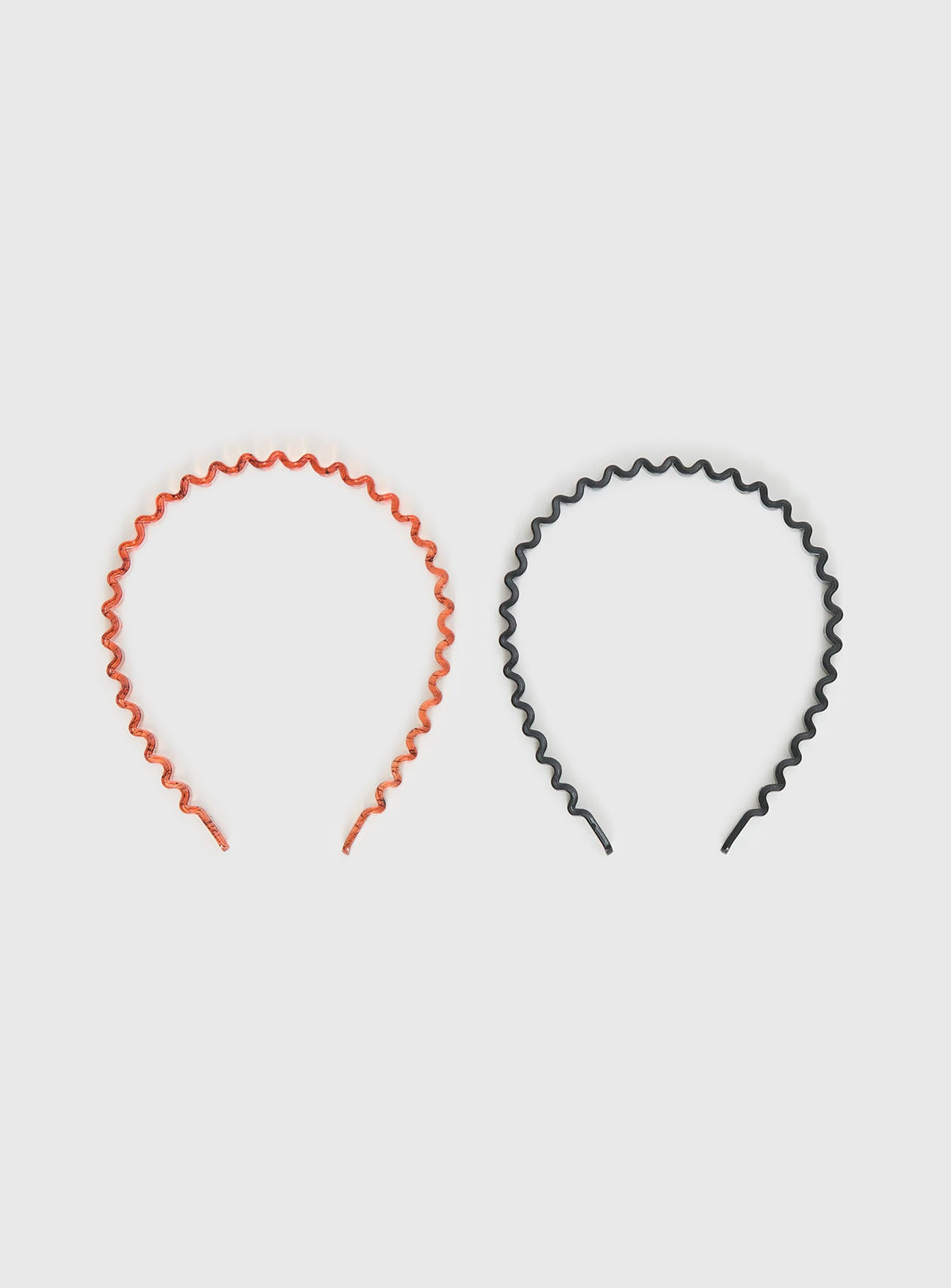Pack de diademas multicolor con diseño de zigzag para fiestas