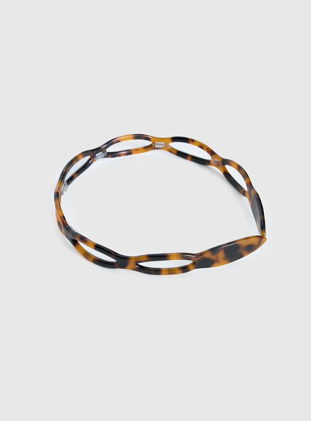 Diadema  en carey oscuro