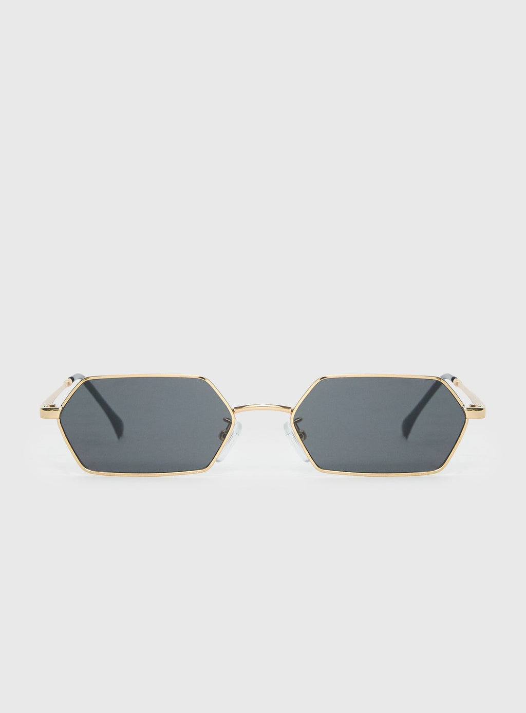 Gafas de sol  doradas y negras