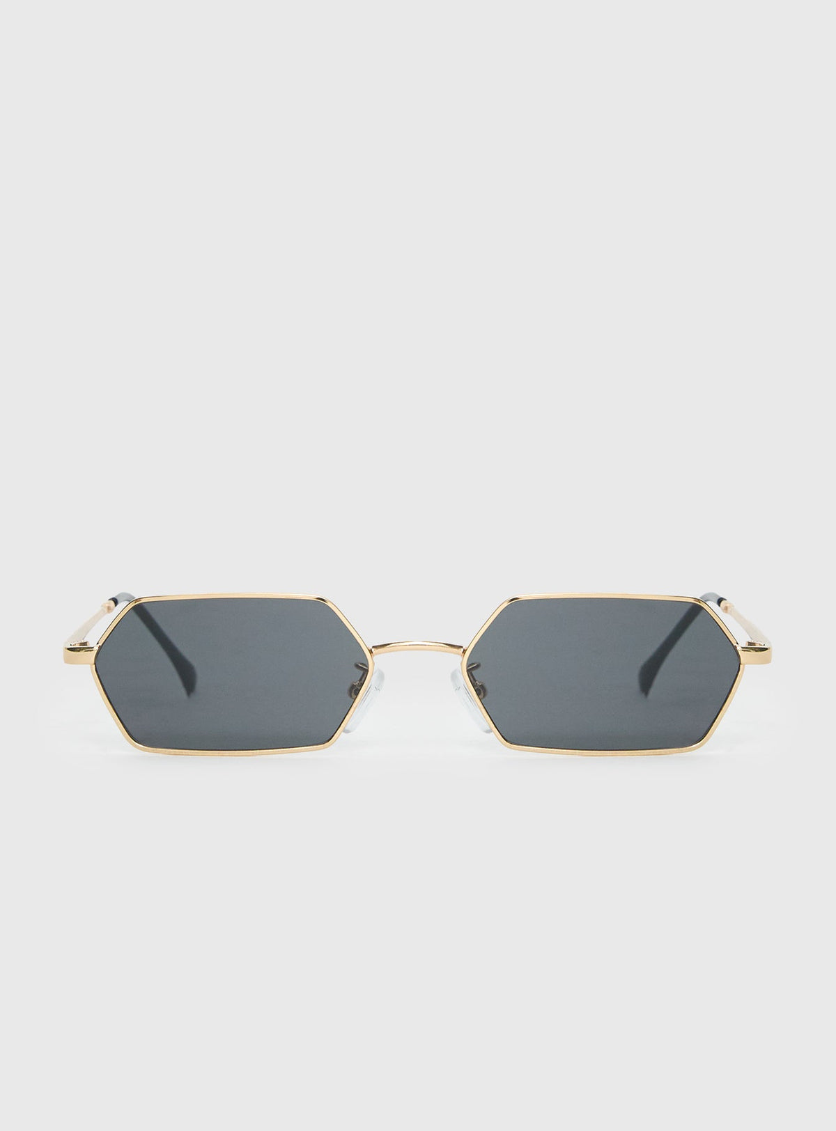 Gafas de sol  doradas y negras