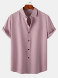Camisa casual de algodón transpirable para hombre
