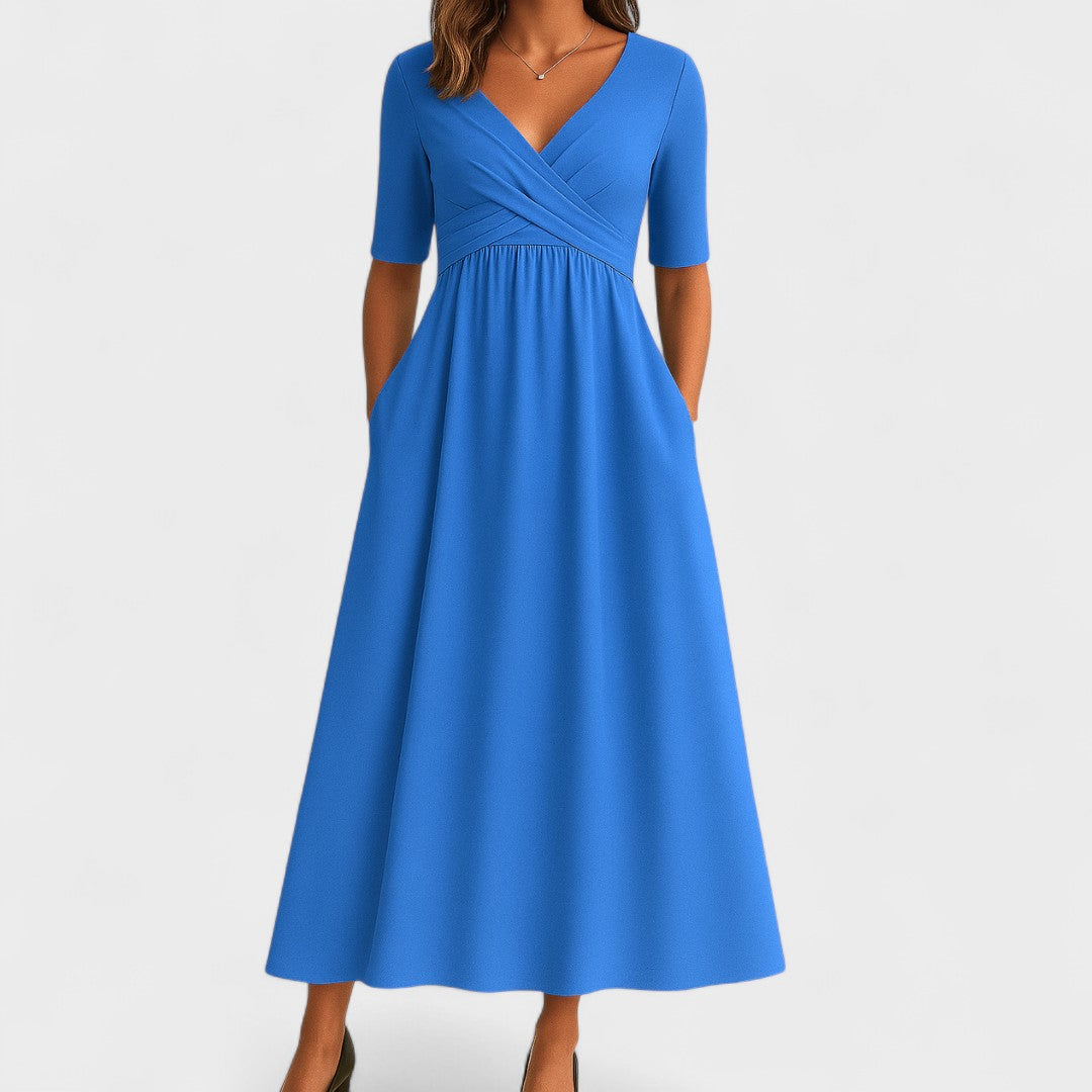 Joana | Vestido midi elegante y sofisticado
