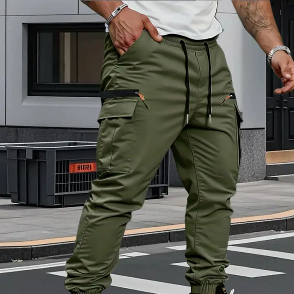 Pantalón Cargo Vanguard con Tejido Elástico