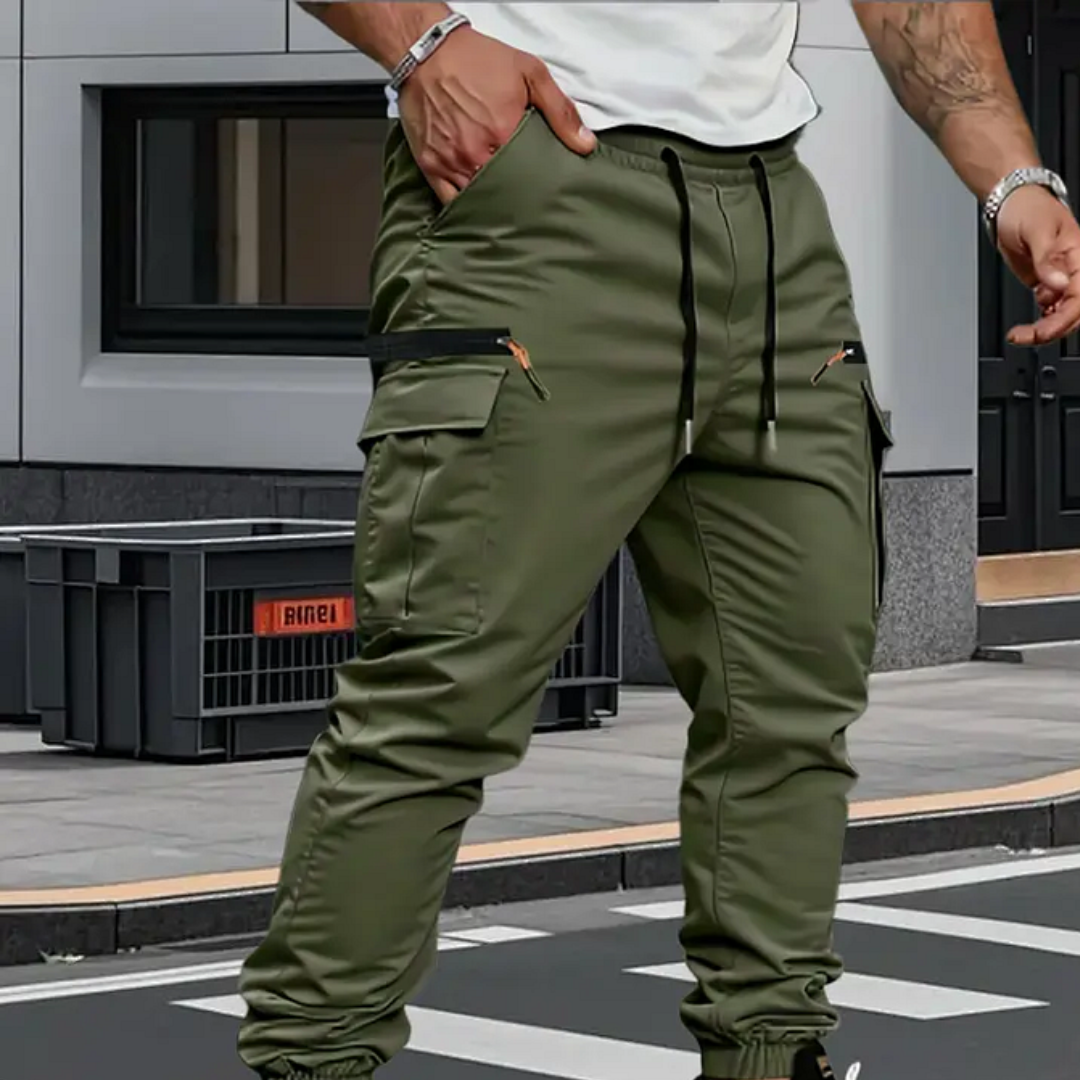 Pantalón Cargo Vanguard con Tejido Elástico
