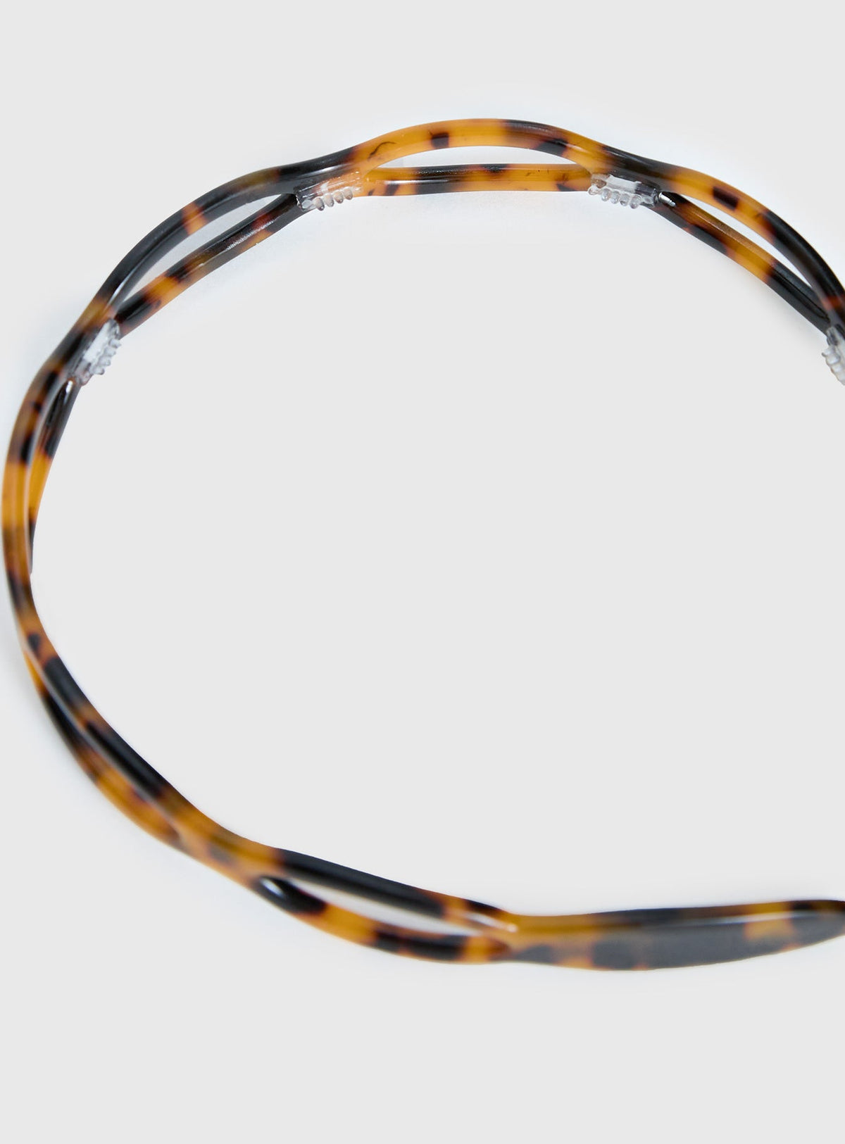 Diadema  en carey oscuro
