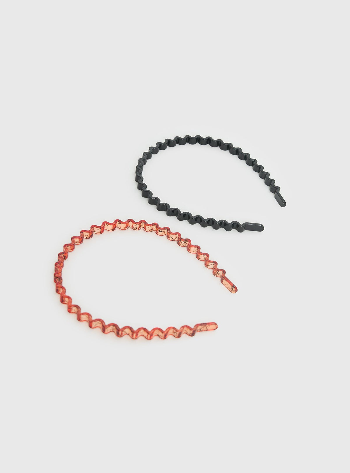 Pack de diademas multicolor con diseño de zigzag para fiestas