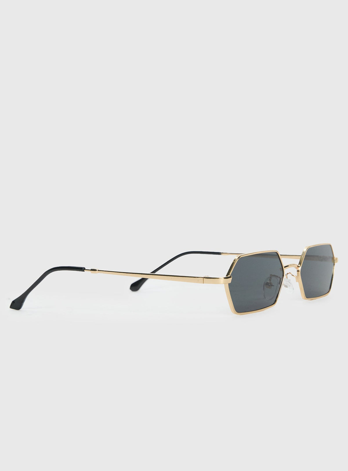 Gafas de sol  doradas y negras