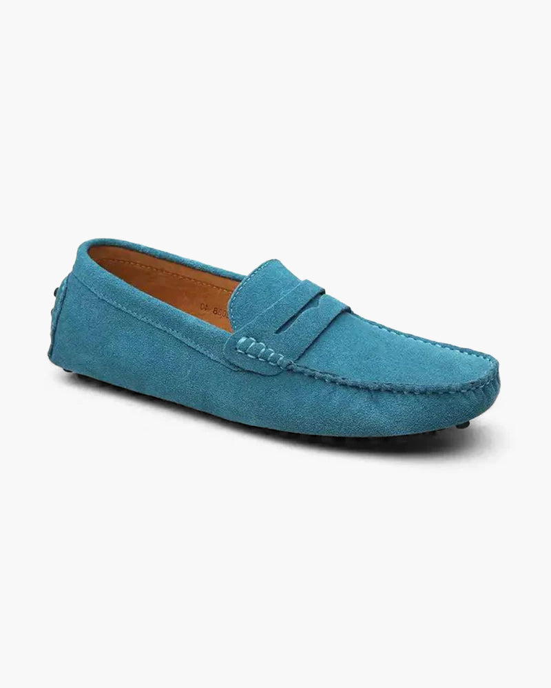 Barcelona | Elegantes mocasines de ante
