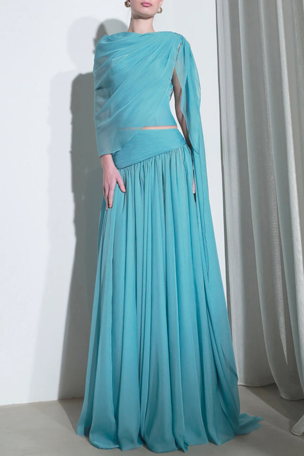 Conjunto Solana de top tipo