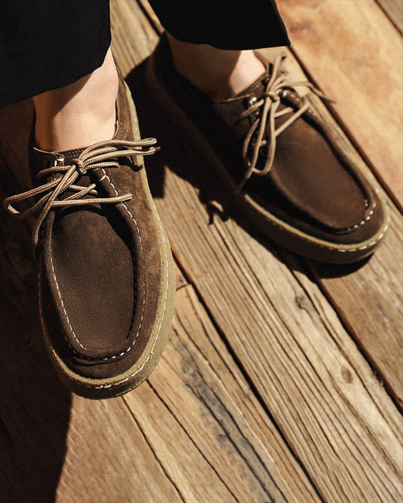 Madrid | Zapatos urbanos de ante elegantes y versátiles