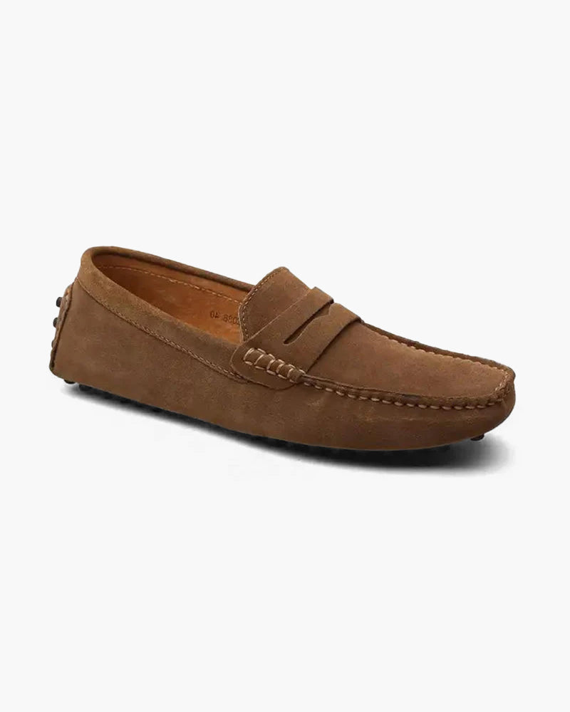 Barcelona | Elegantes mocasines de ante
