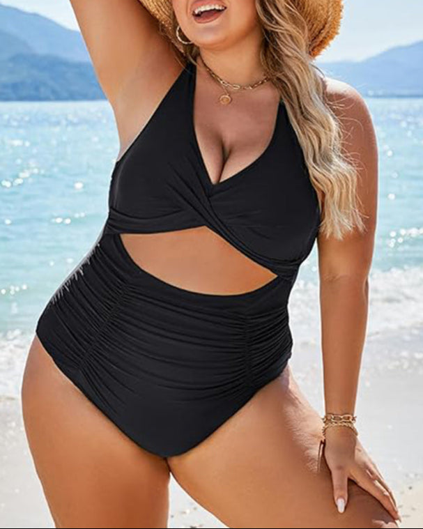 Traje de baño de una pieza para mujer