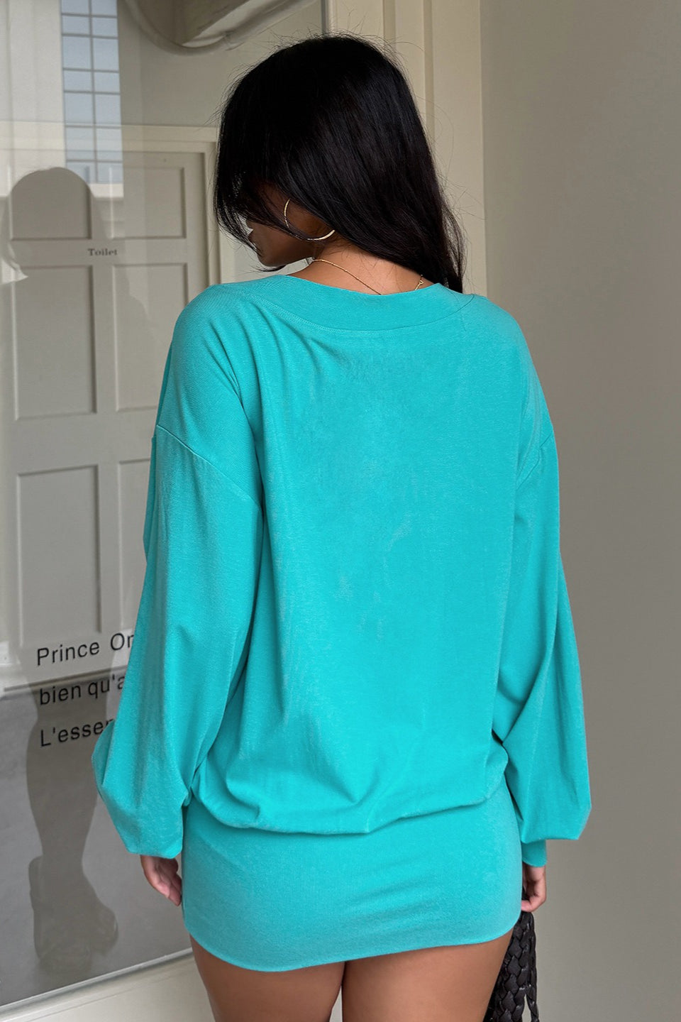 Vestido mini holgado