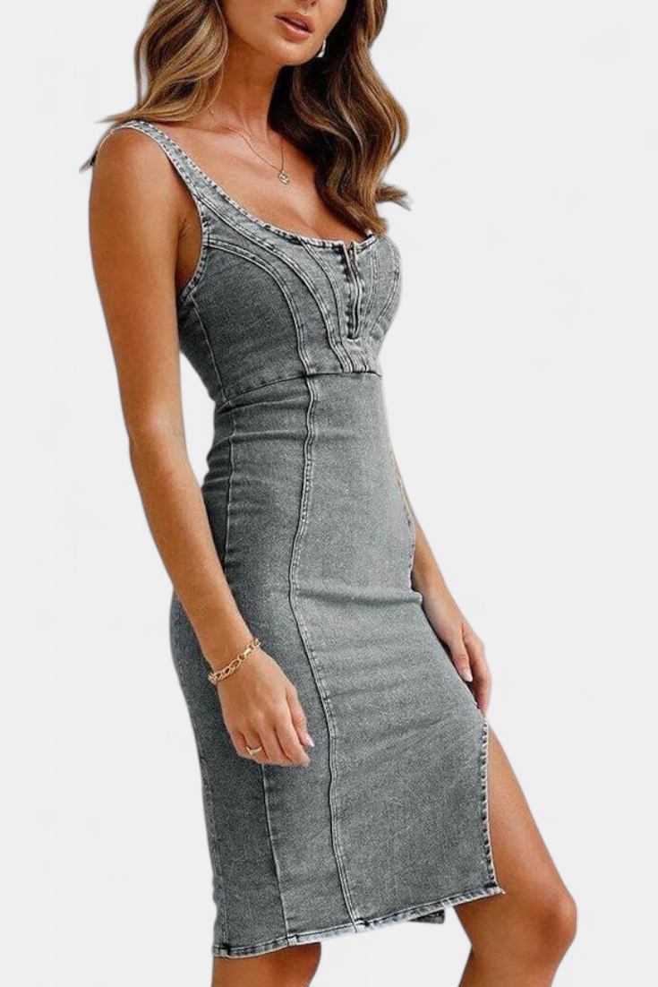 Janessa | Vestido vaquero casual y moderno