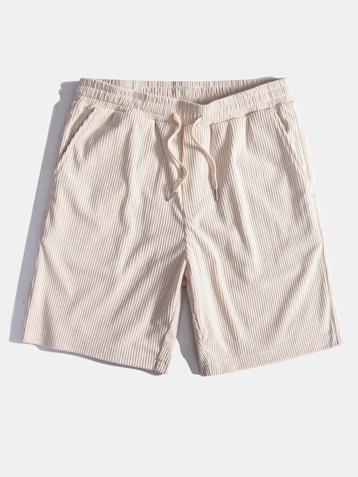 Conjunto cubano de pana: camisa de manga corta y pantalones cortos