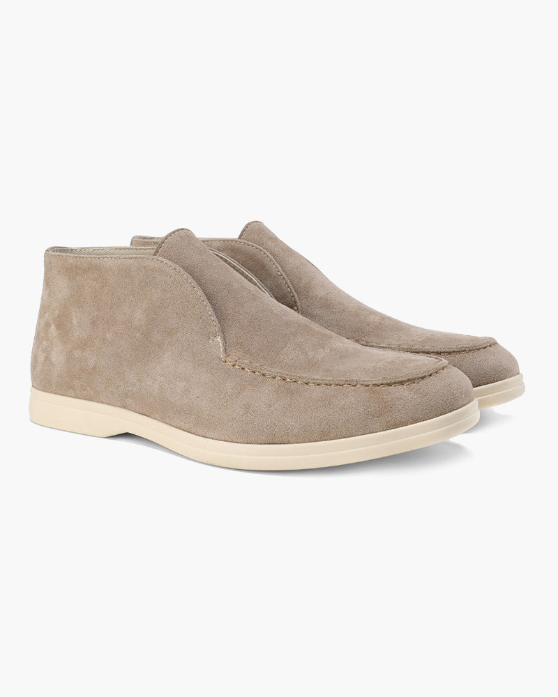 Sevilla | Botines Elegantes de Ante Suave