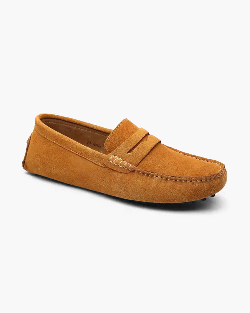 Barcelona | Elegantes mocasines de ante