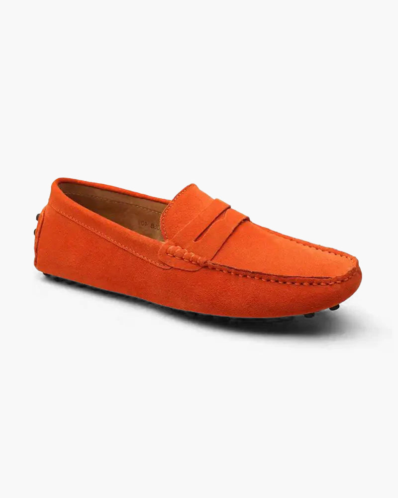 Barcelona | Elegantes mocasines de ante