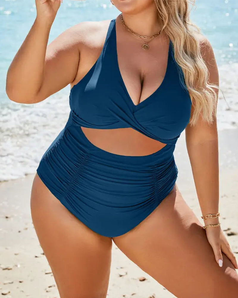 Traje de baño de una pieza para mujer
