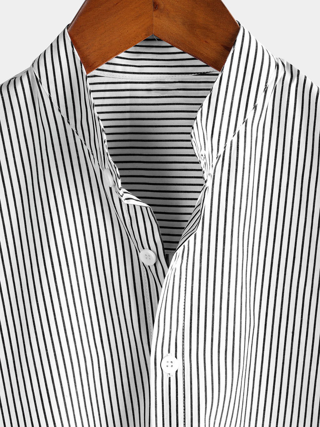 Camisade algodón para hombre con cuello mangas cortas