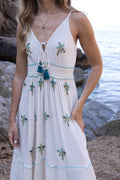 Vestido Largo Palm Beach Elegante