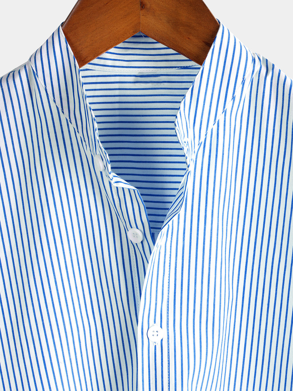 Camisade algodón para hombre con cuello mangas cortas