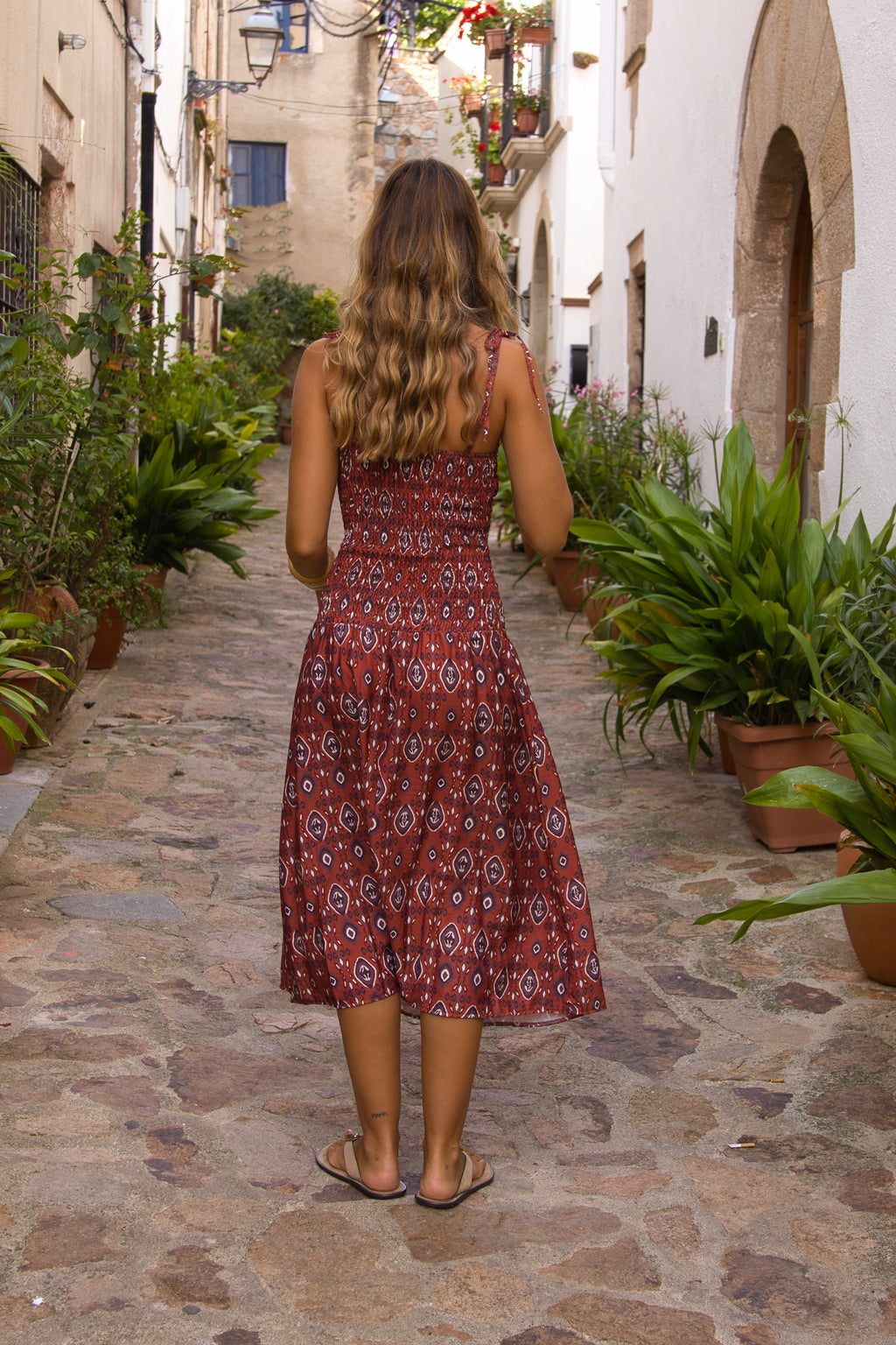 Vestido Étnico Estilo Nido