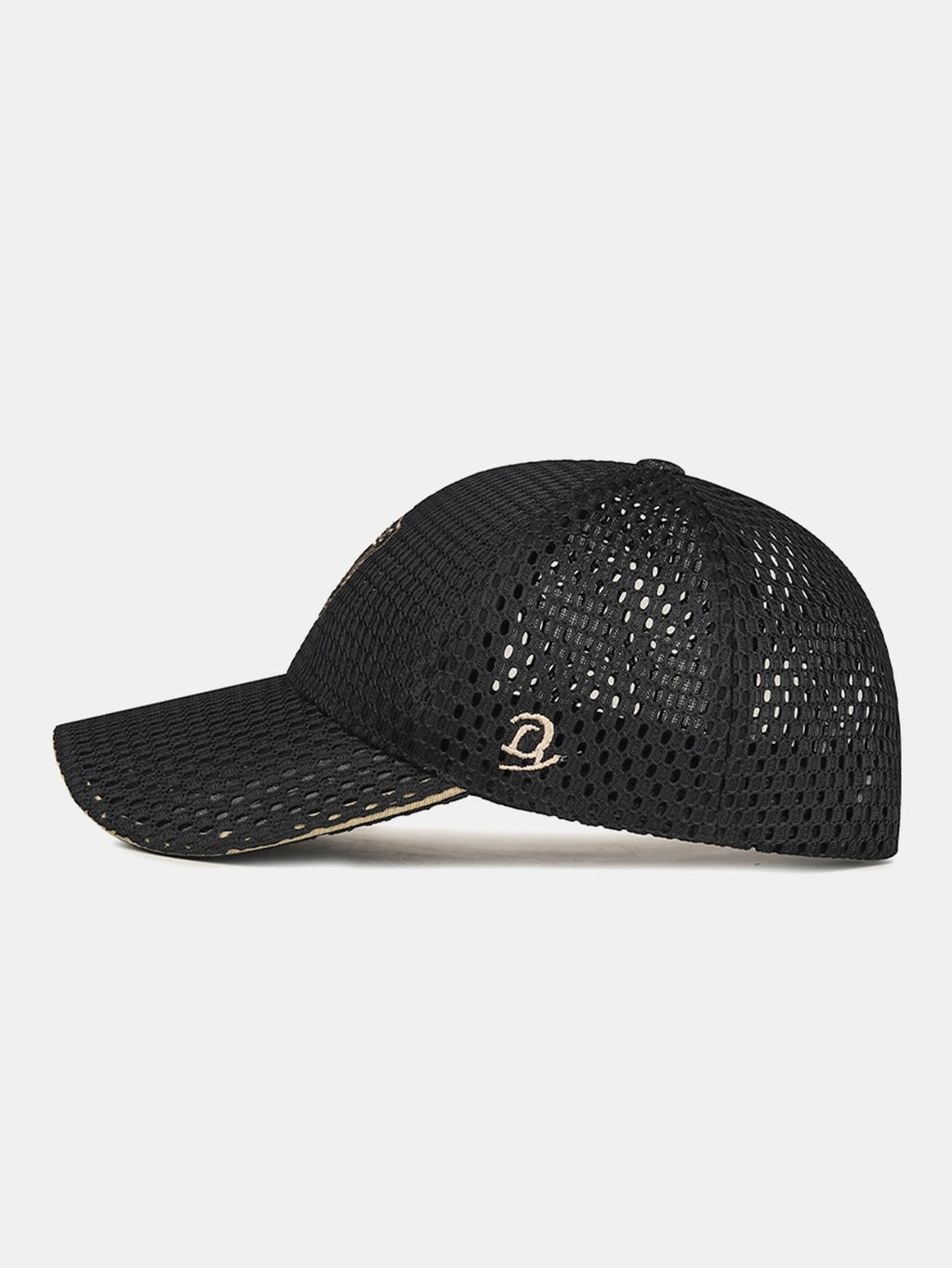 Gorra de béisbol para hombre con bordado, malla transpirable y ajuste regulable