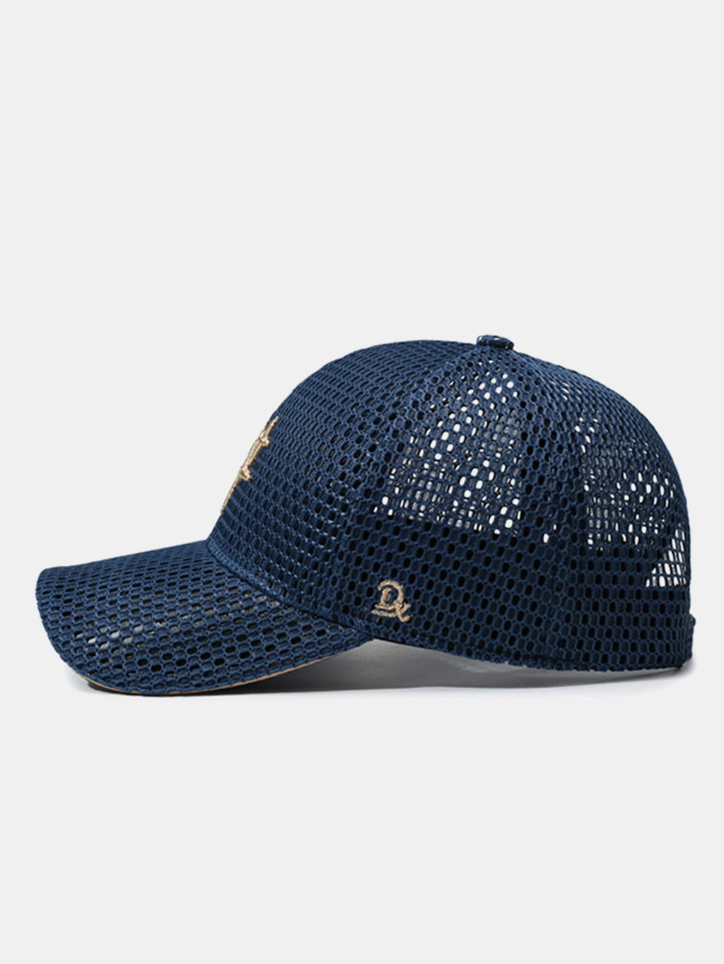 Gorra Deportiva Transpirable de Malla con Estrella Bordada | Ajustable, Ligera y de Secado Rápido para un Estilo Casual