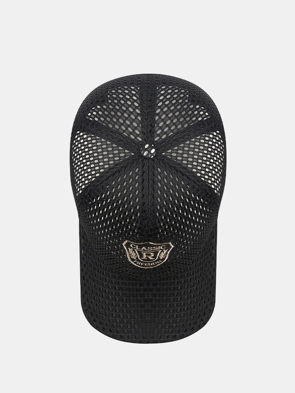 Gorra de béisbol para hombre con bordado, malla transpirable y ajuste regulable