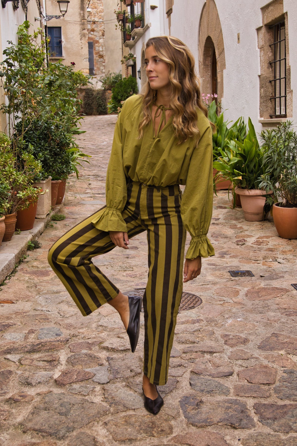 Blusa Balloon Elegante y Cómoda