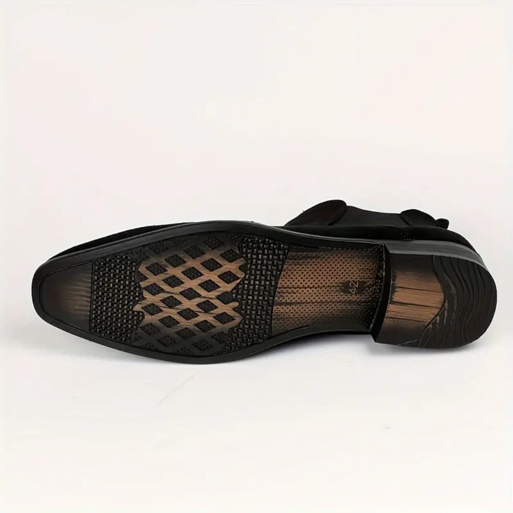 Herman | Botas Chelsea Elegantes de Ante para Hombre