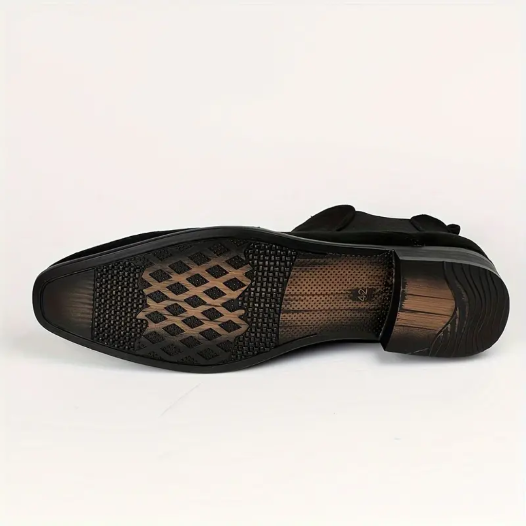 Herman | Botas Chelsea Elegantes de Ante para Hombre