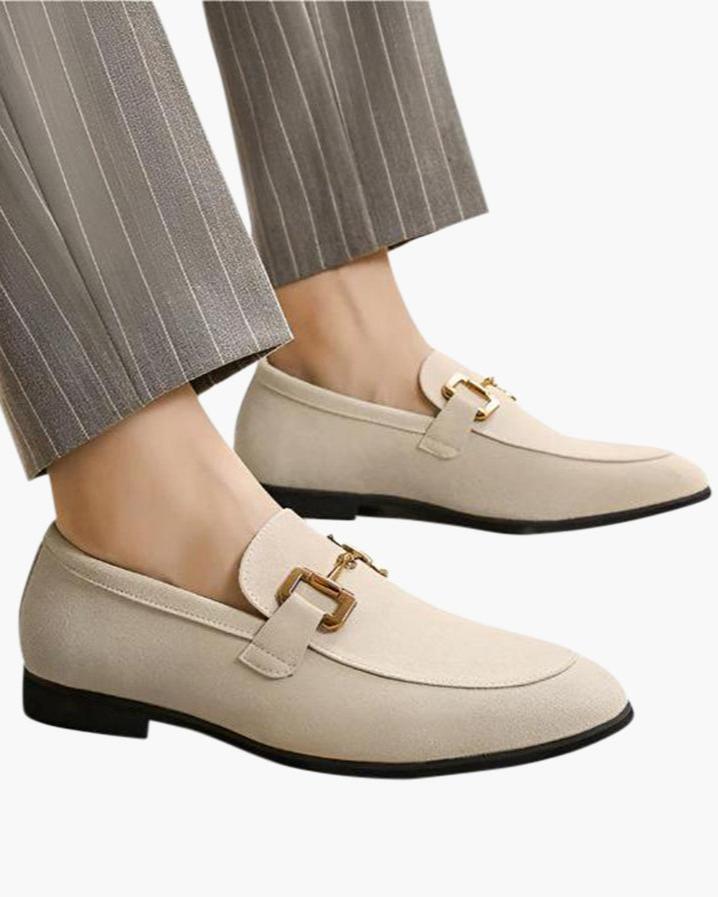 Orquídea | Mocasines de ante premium con diseño sofisticado