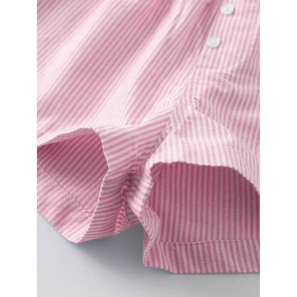 Pantalones bóxer a rayas para mujer