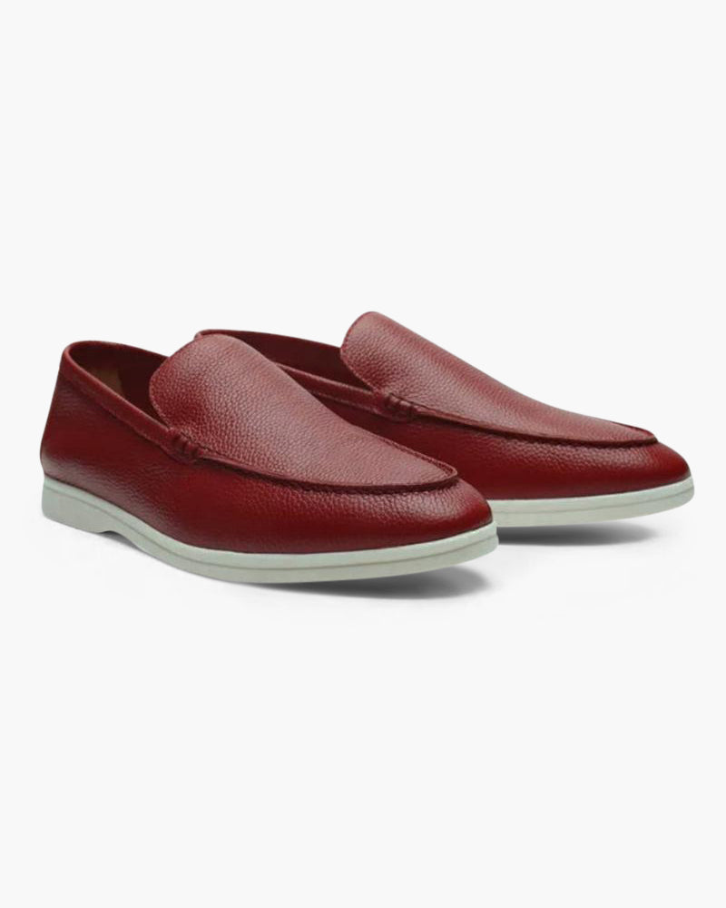 Nácar | Mocasines Elegantes de Cuero Vacuno