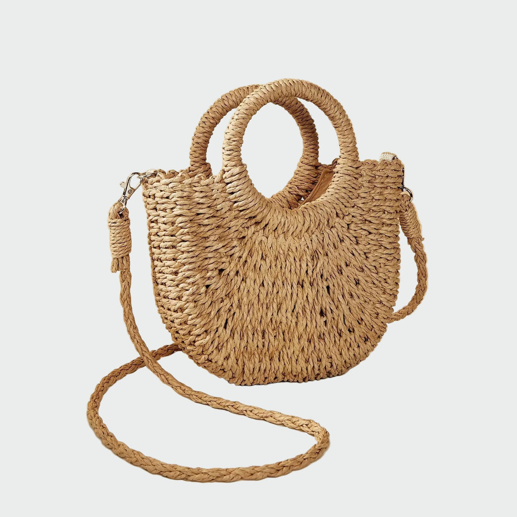 Bolso Vintage con Hebilla Elegante