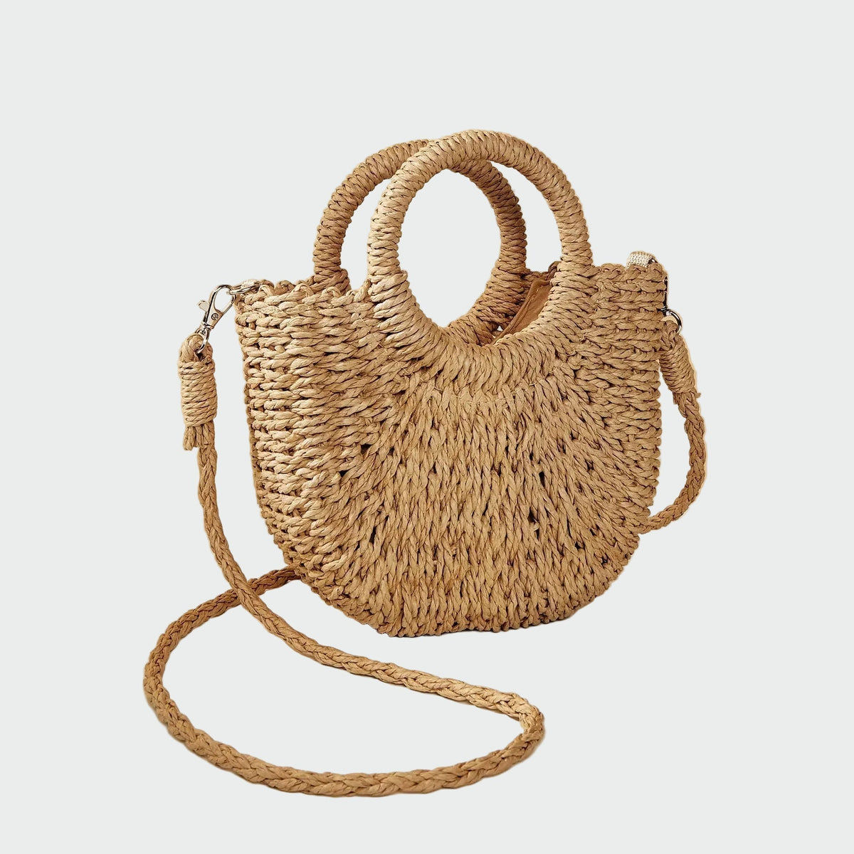 Bolso Vintage con Hebilla Elegante