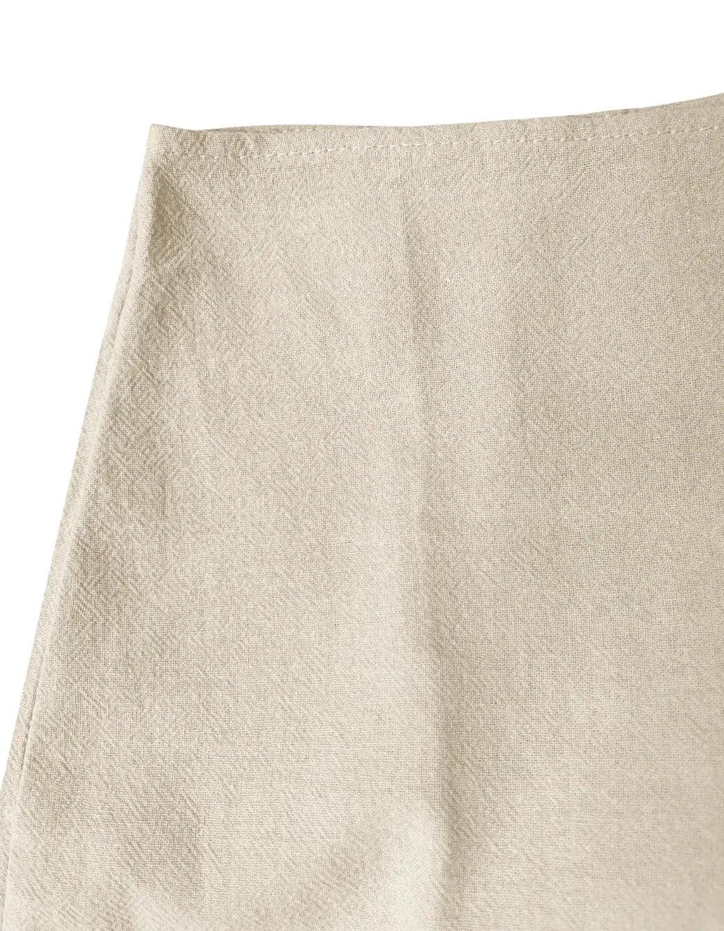 Falda pantalón cruzada diseño elegante de falda-short